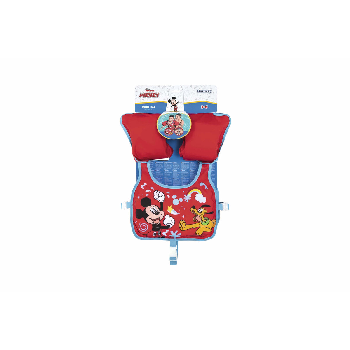 Zwembril Bestway Rood M/L 19-30 kg