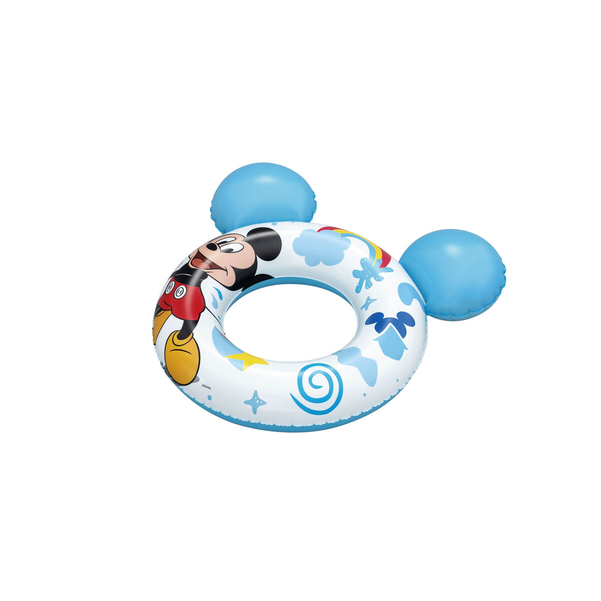 Bestway Disney Mickey Mouse Vlotter Met Oren 74x76 cm +3 tot 6 Jaar Zwembad en Strand 09109