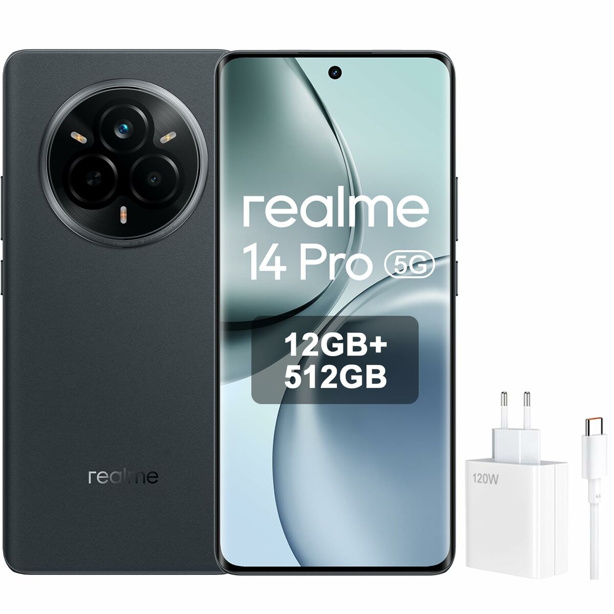 Smartphone Realme RMX5056 6,77" Octa Core 12 GB RAM 512 GB Grey