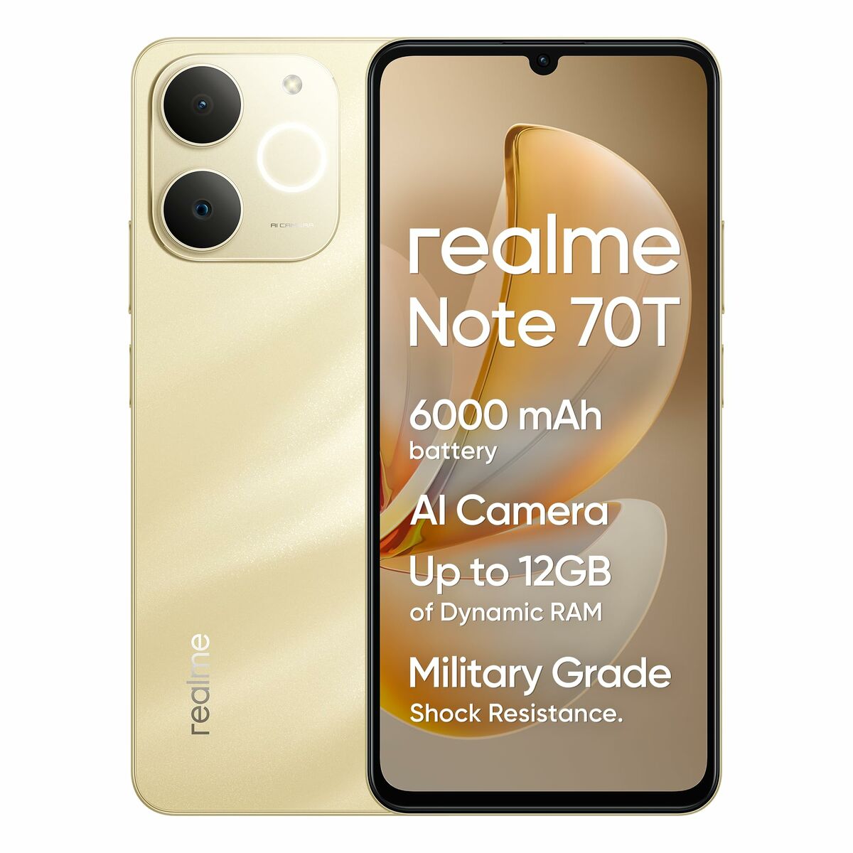 Picture of Smartphone Realme RMX5313 6,74" Octa Core 4 GB RAM 64 GB Gold