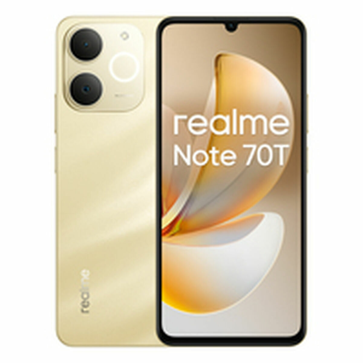 Picture of Smartphone Realme NOTE 70T 6,74" Unisoc 4 GB RAM 128 GB Golden
