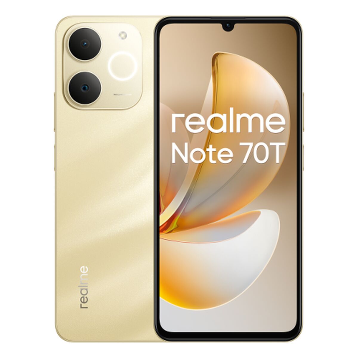 Picture of Smartphone Realme NOTE 70T 6,74" Unisoc 4 GB RAM 128 GB Golden