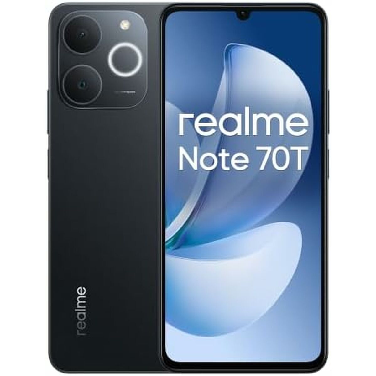 Afbeeldingen van Smartphone Realme NOTE 70T 6,74" Unisoc 4 GB RAM 256 GB Black