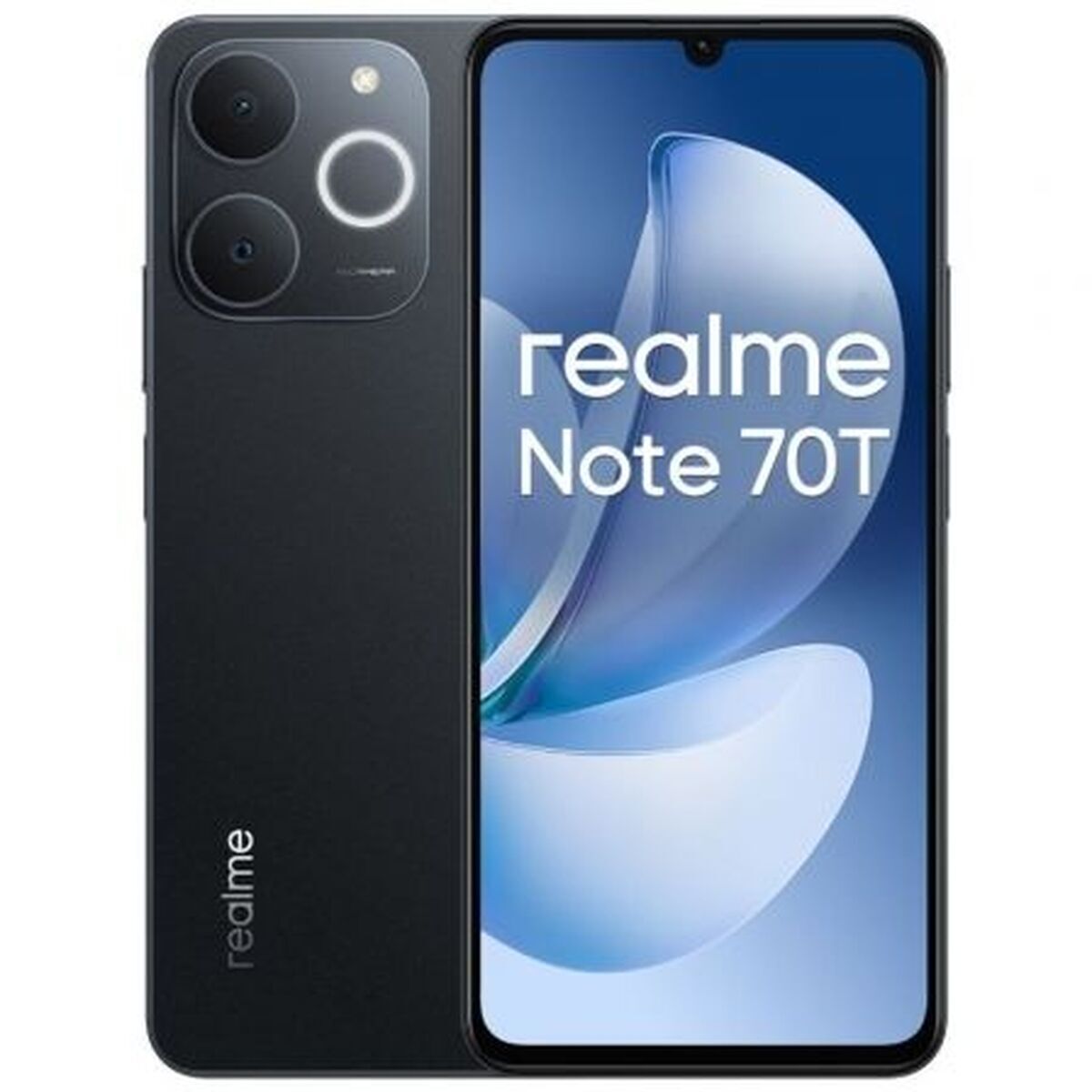 Afbeeldingen van Smartphone Realme NOTE 70T 6,74" Unisoc 4 GB RAM 256 GB Black