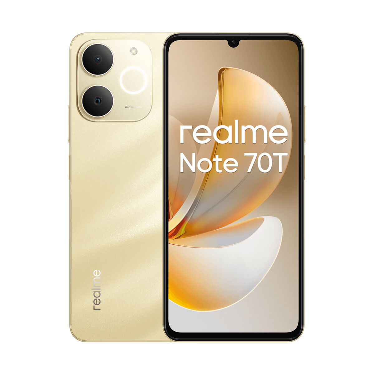 Bild von Smartphone Realme NOTE 70T 6,74" Octa Core 4 GB RAM 256 GB Gold