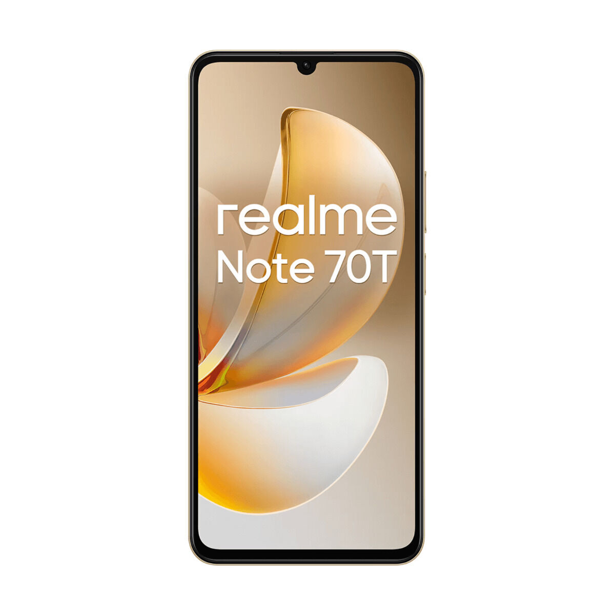Picture of Smartphone Realme NOTE 70T 6,74" Unisoc 4 GB RAM 256 GB Golden