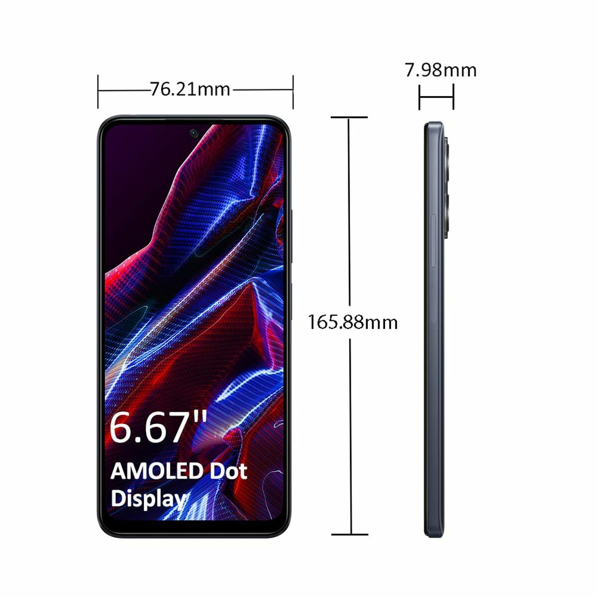 Afbeeldingen van Smartphone Xiaomi X5 5G 6,67" 6 GB RAM 128 GB Black