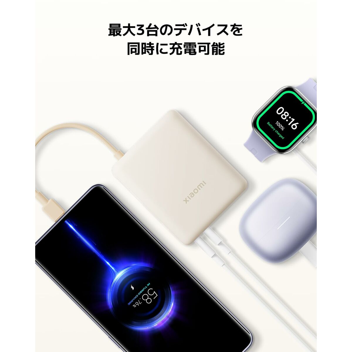 Obrazek Powerbank Xiaomi PB1033MI Blue 10000 mAh