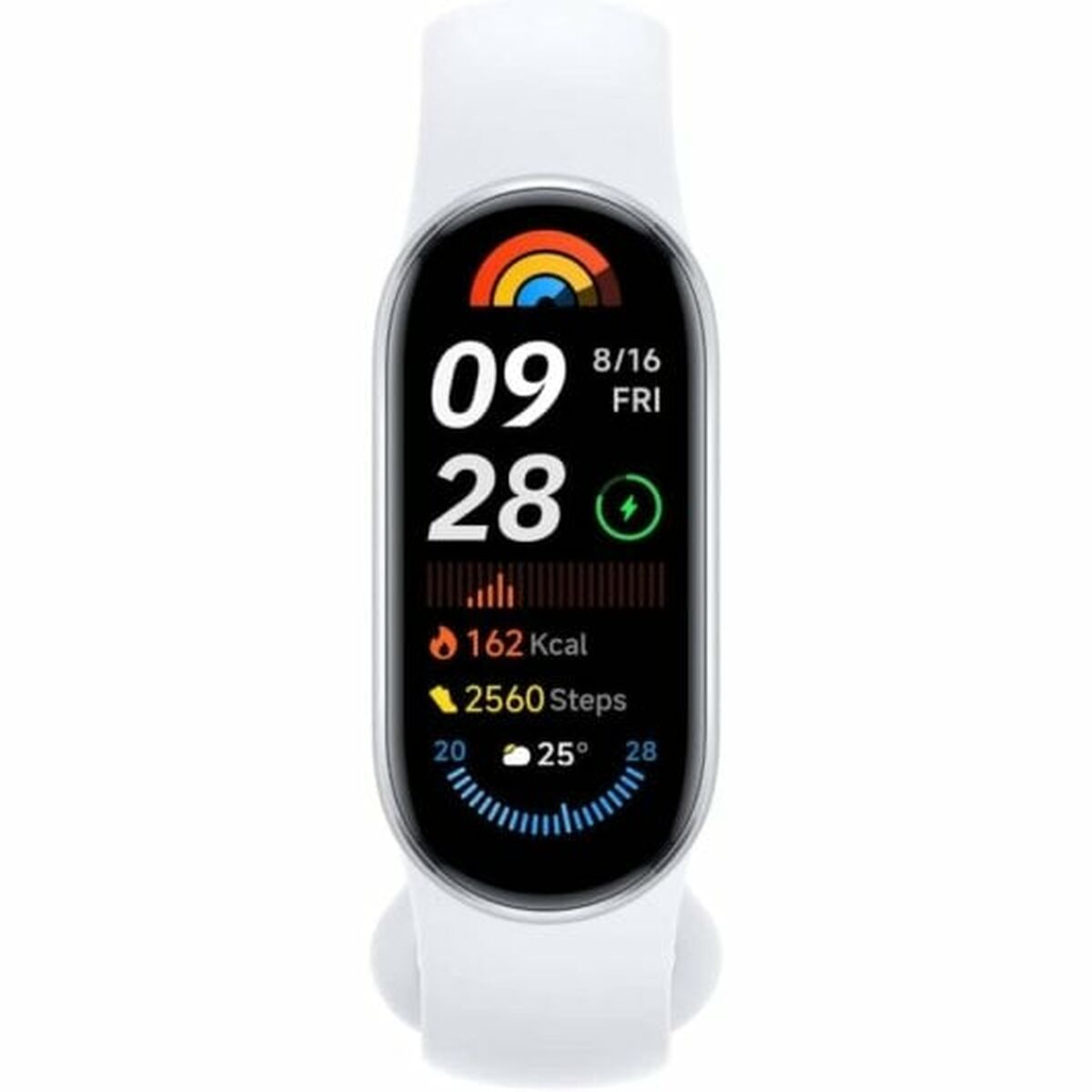 Image de Montre intelligente Xiaomi Smart Band 9 Argenté