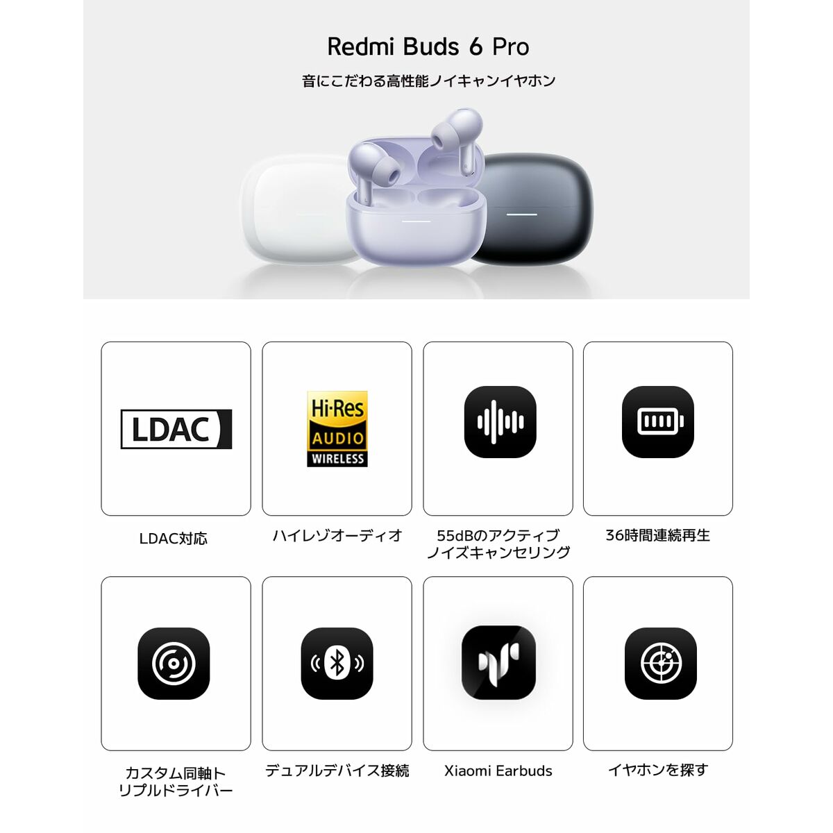 Afbeeldingen van Wireless Earphones with Charging Case Xiaomi BHR9307GL Black