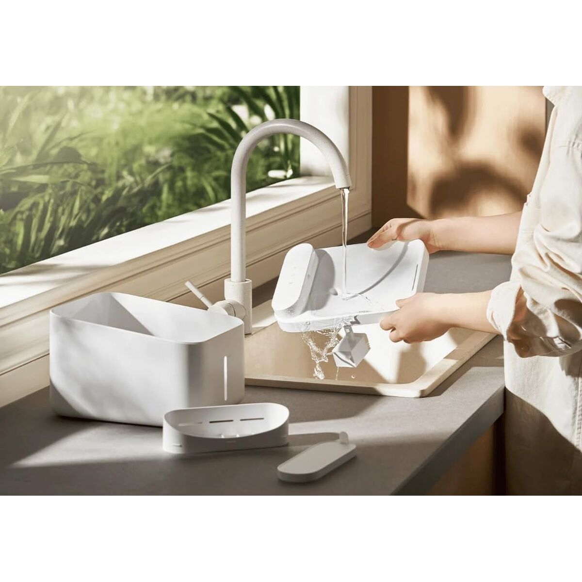 Pet Water Fountain Xiaomi BHR9486EU White Plastic 3 L, view 5