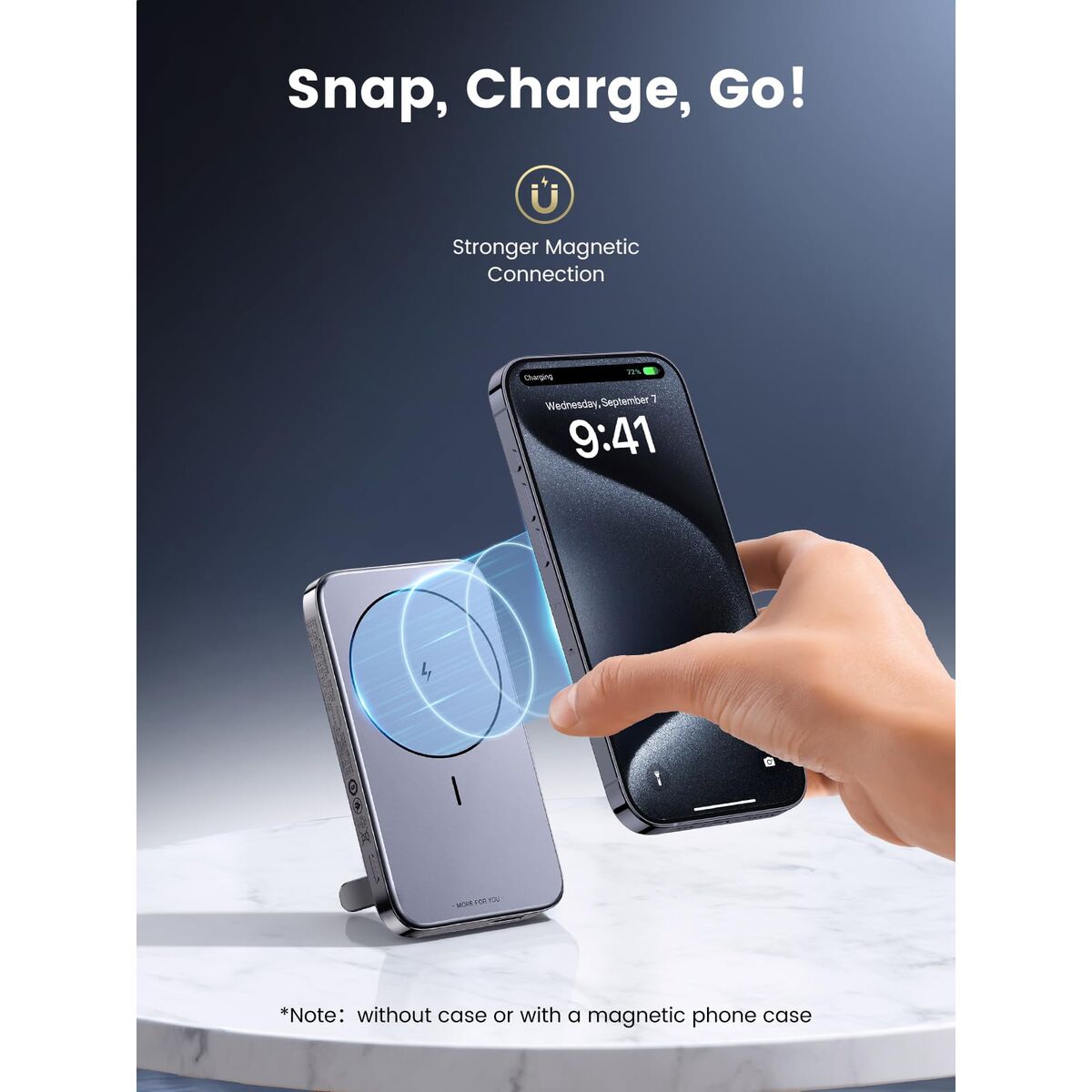 Bild von Powerbank Ugreen 15086 Grey 10000 mAh