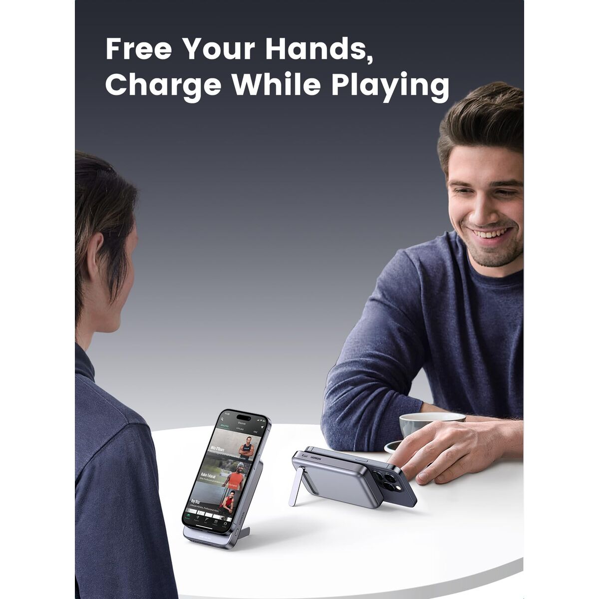 Bild von Powerbank Ugreen 15086 Grey 10000 mAh