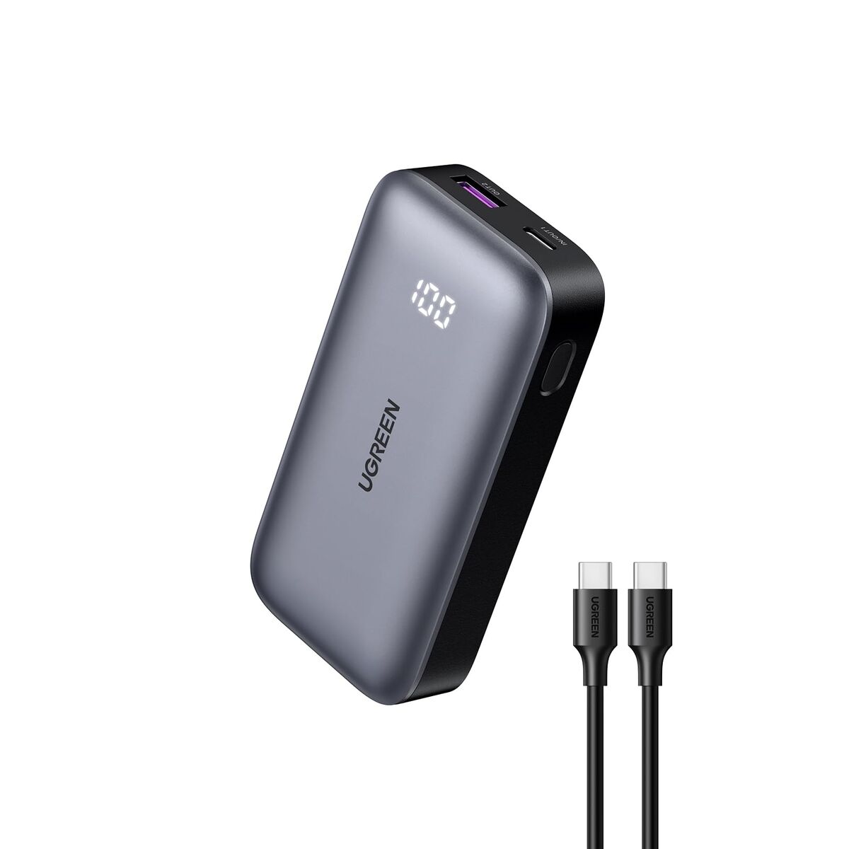 Bild von Powerbank Ugreen 25185 Grey 10000 mAh