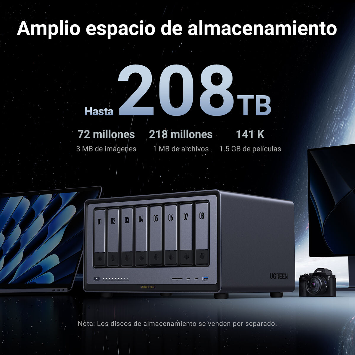 Afbeeldingen van NAS Network Storage Ugreen 35127