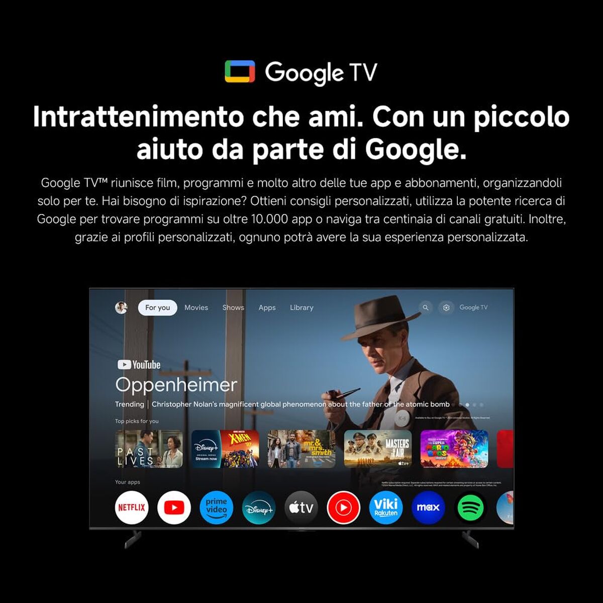 Smart TV Xiaomi ELA5692EU 100" 4K Ultra HD LED HDR QLED (Naudoti A)