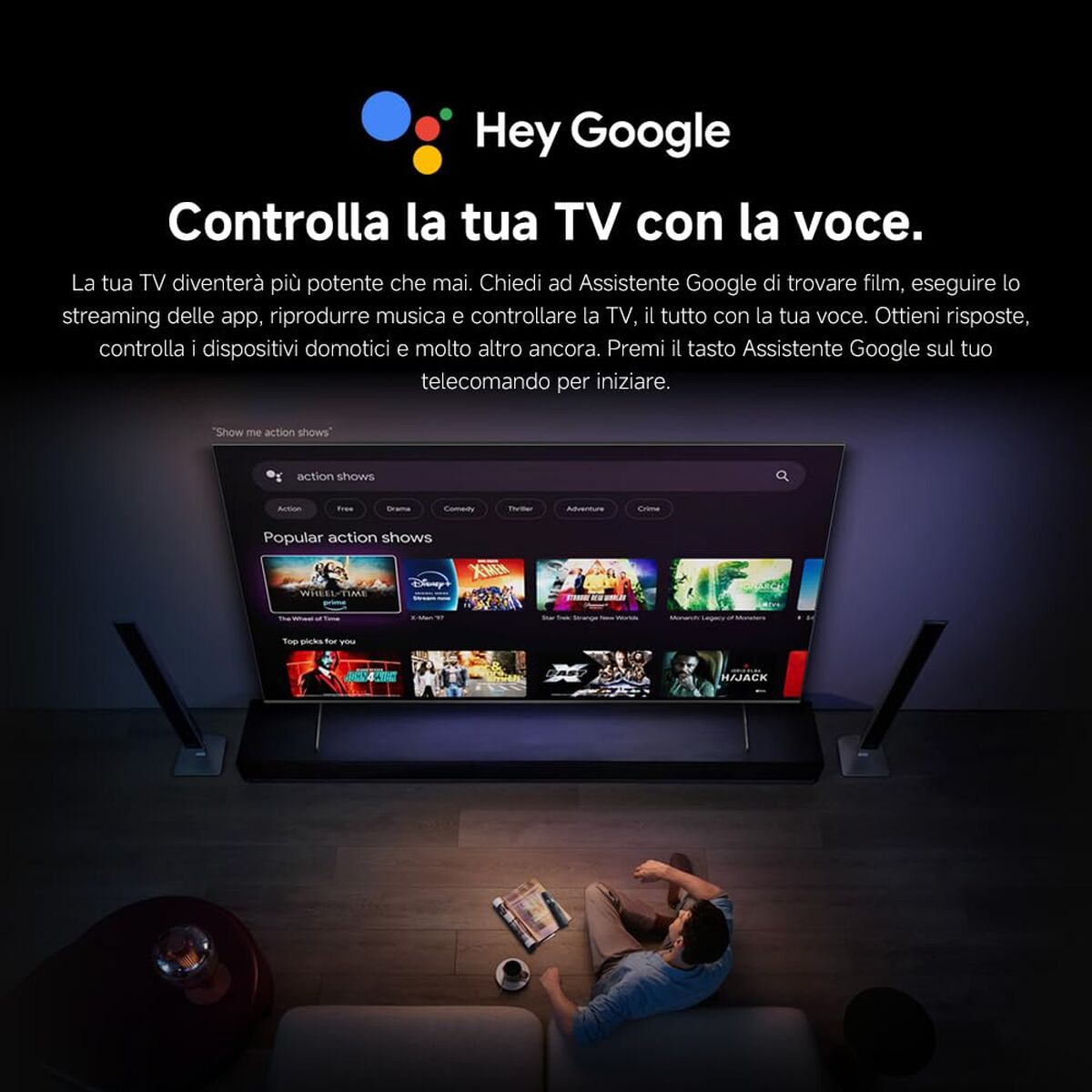 Smart TV Xiaomi ELA5692EU 100" 4K Ultra HD LED HDR QLED (Naudoti A)