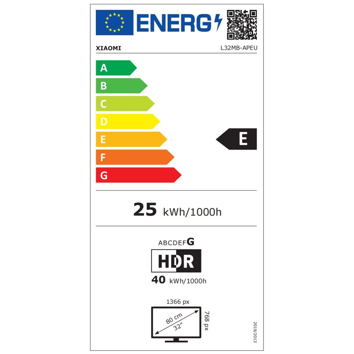 Picture of Smart TV Xiaomi A PRO 2026 32" HD QLED