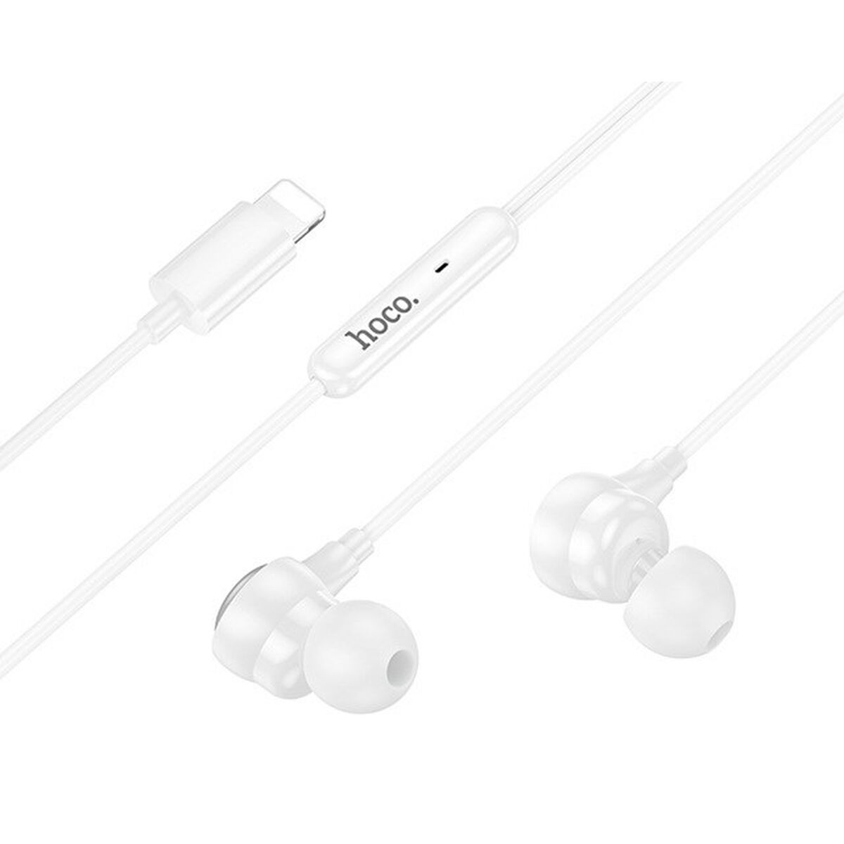 Casques avec Microphone Hoco M116 Benevolent Blanc