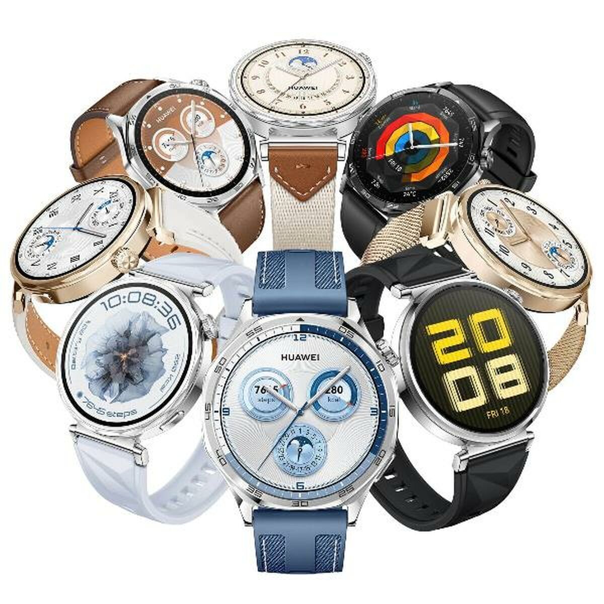 Men's Watch Huawei Watch GT 5 Black 1,43" 46 mm