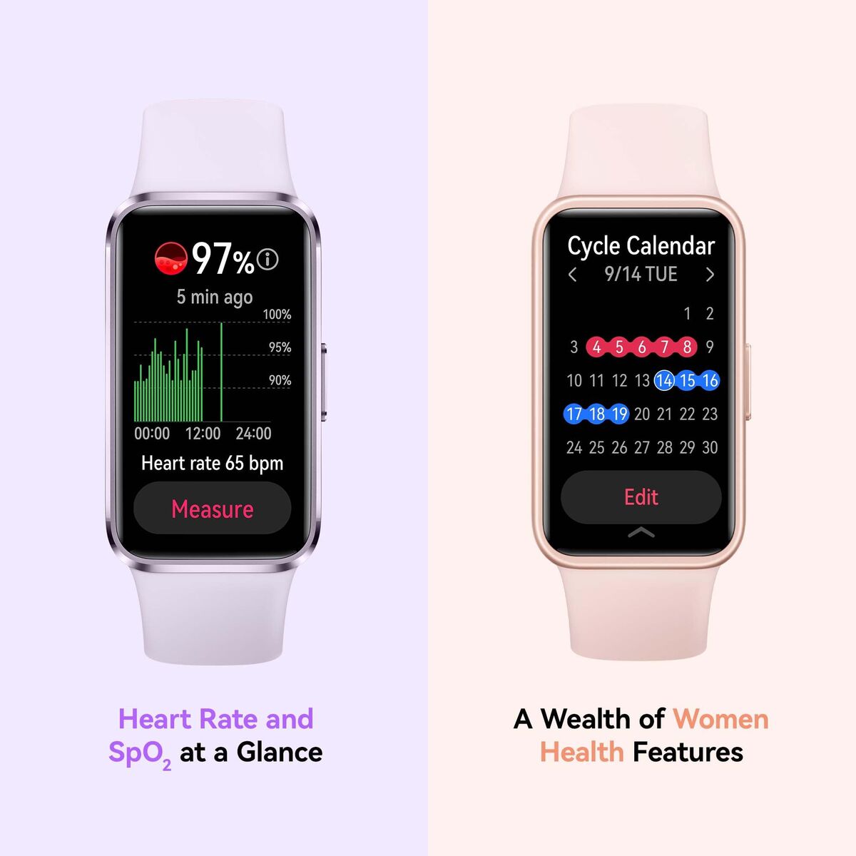 Activity Bangle Huawei 55020EEK Pink 1,47"