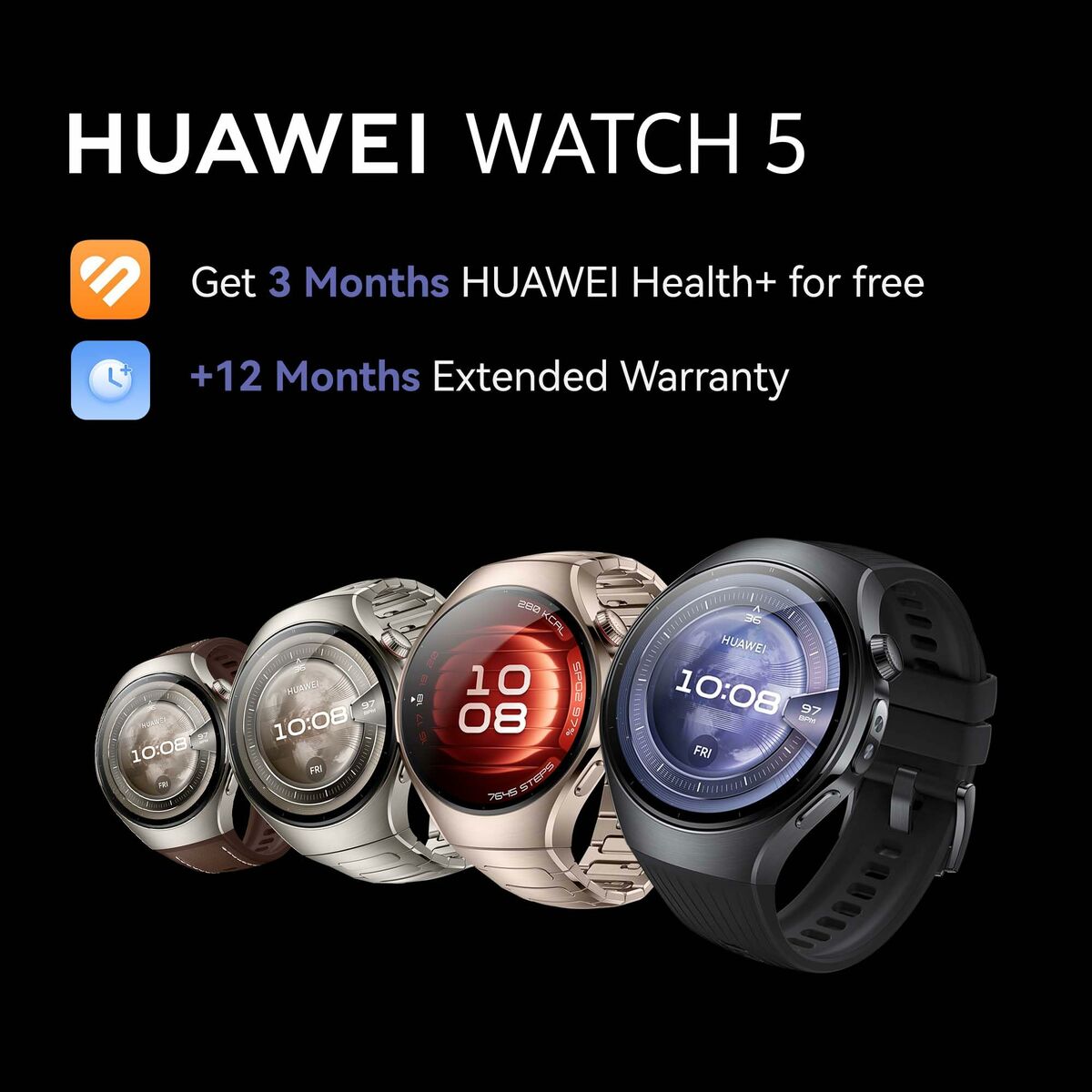 Smartwatch Huawei Watch 5 Green 1,38"