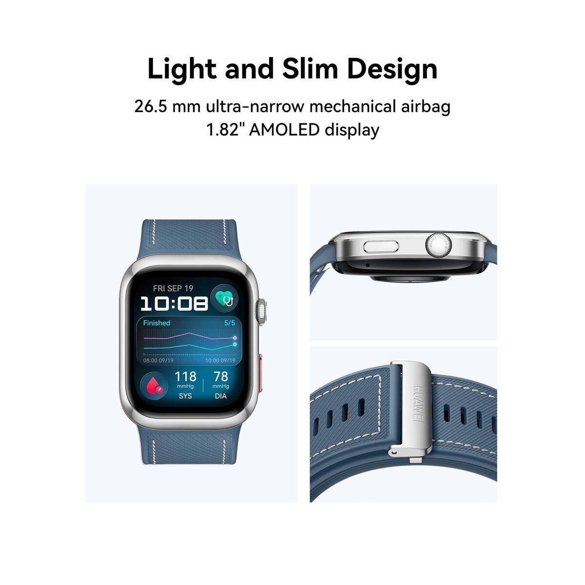 Smartwatch Huawei Luca-B29 Blue 1,82"