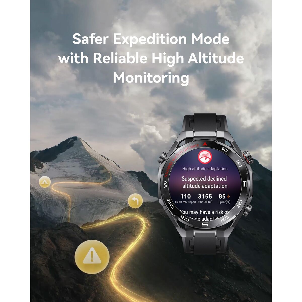 Smartwatch Huawei Watch Ultimate 2 Black 1,5" 46 mm Ø 48 mm