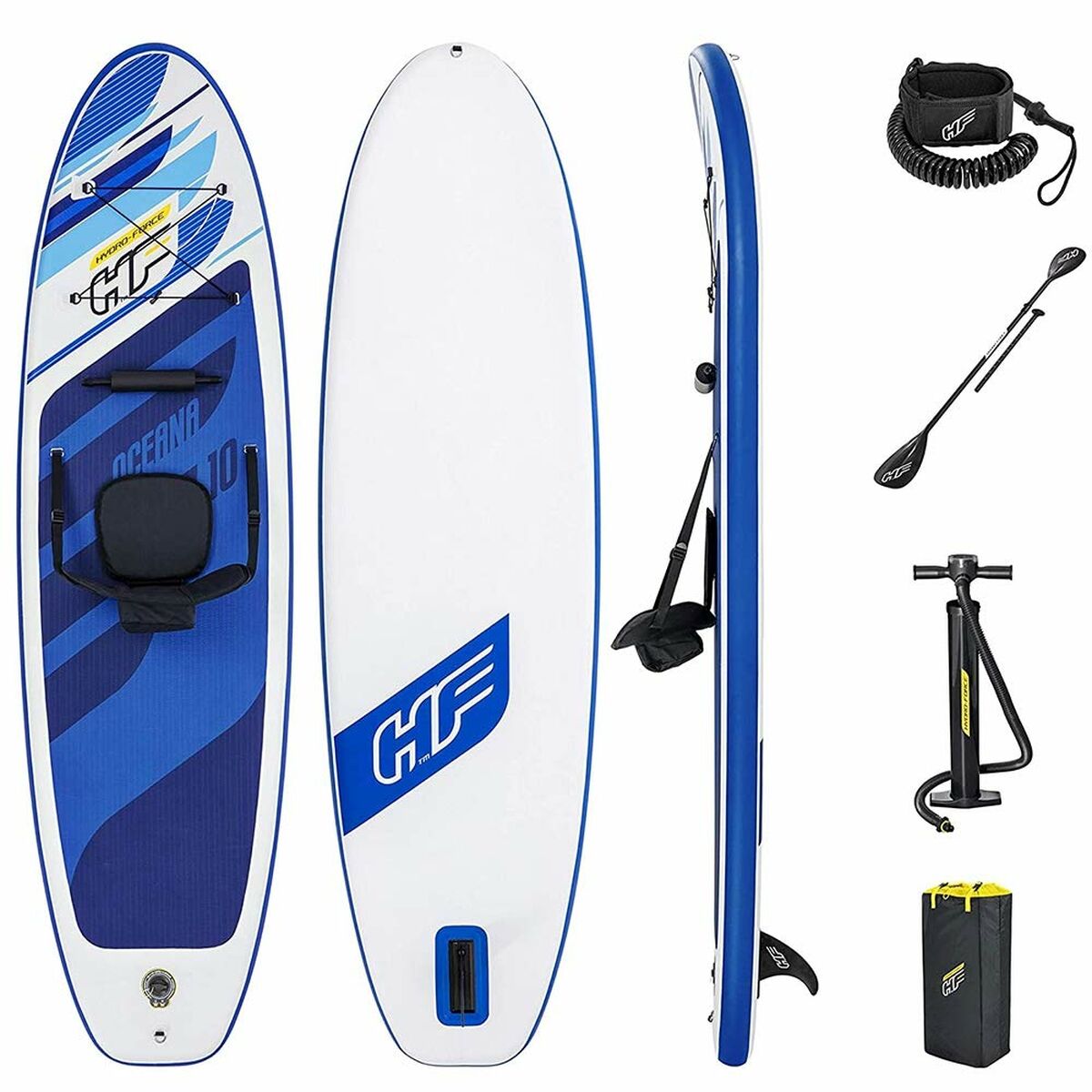 Bestway Paddle Surf Board Convertible Hidro-Force 305x84x12 cm Vrije tijd 65350