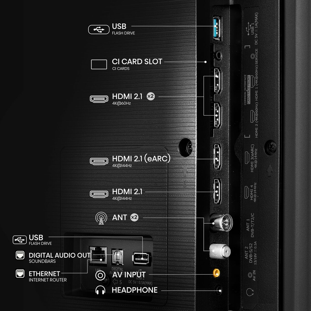 Picture of Smart TV Hisense 85U7NQ 4K Ultra HD LED 85"
