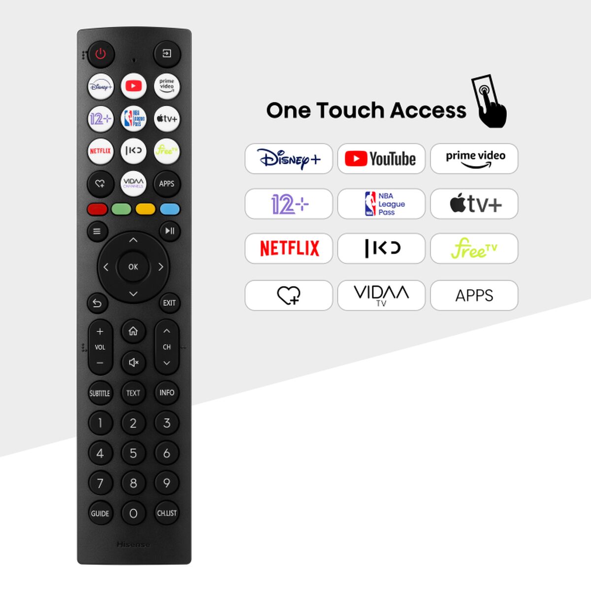 Afbeeldingen van Smart TV Hisense 32A5NQ Full HD 32" LED HDR D-LED QLED