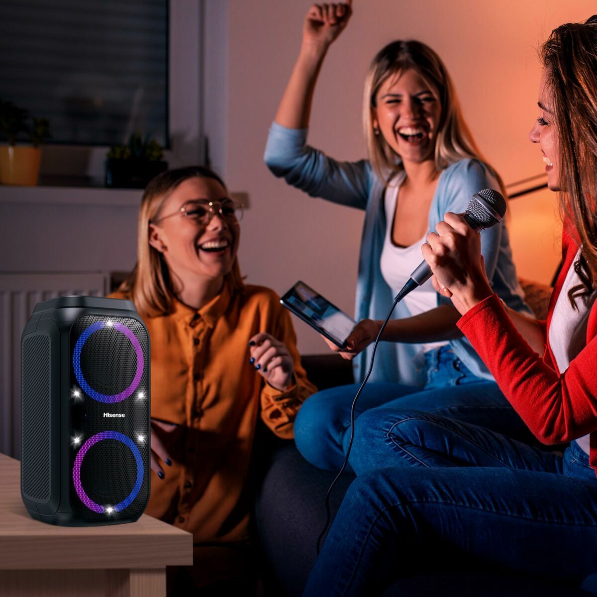 Afbeeldingen van Portable Bluetooth Speakers Hisense PR160 Black