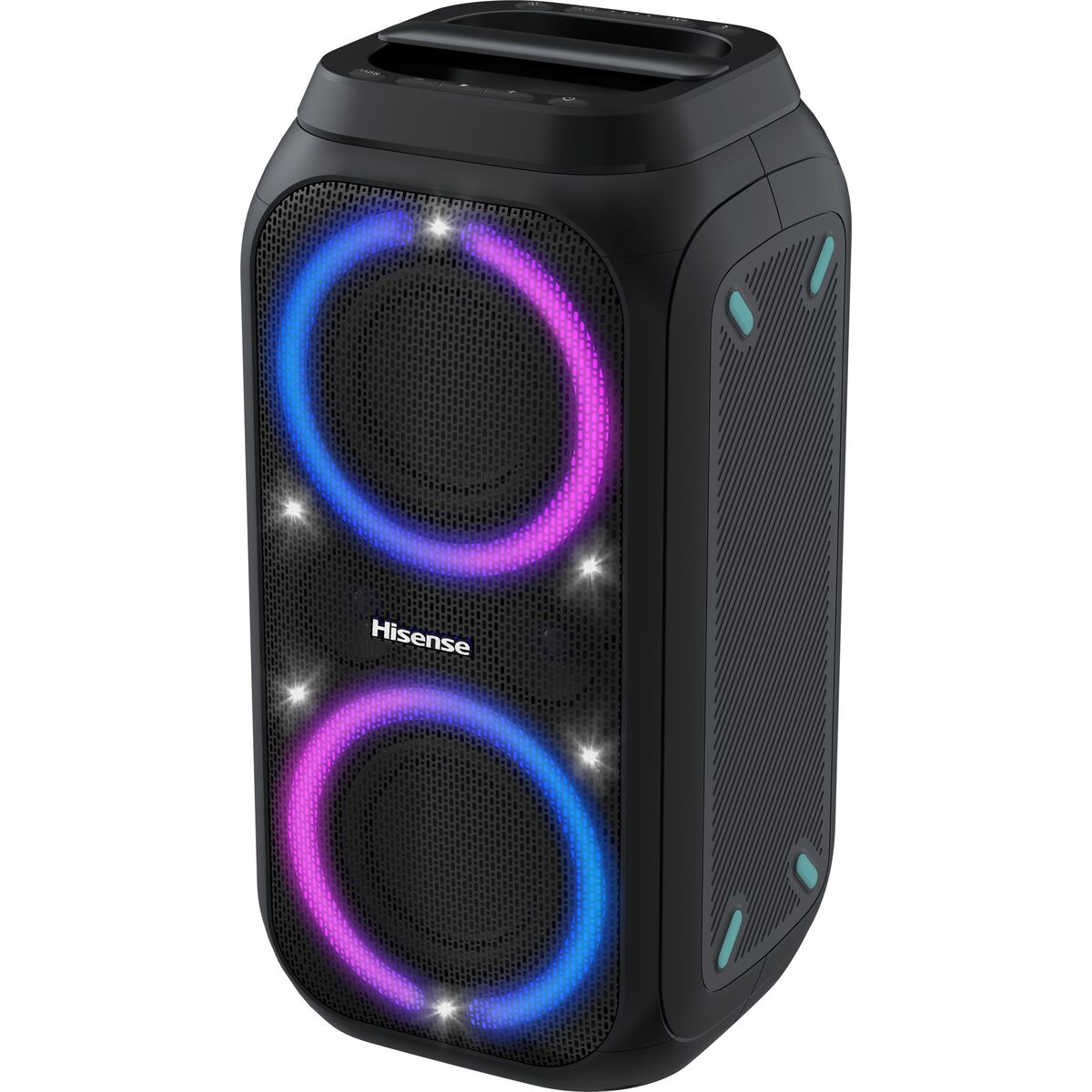 Image de Portable Bluetooth Speakers Hisense Party Rocket 160 Black 160 W