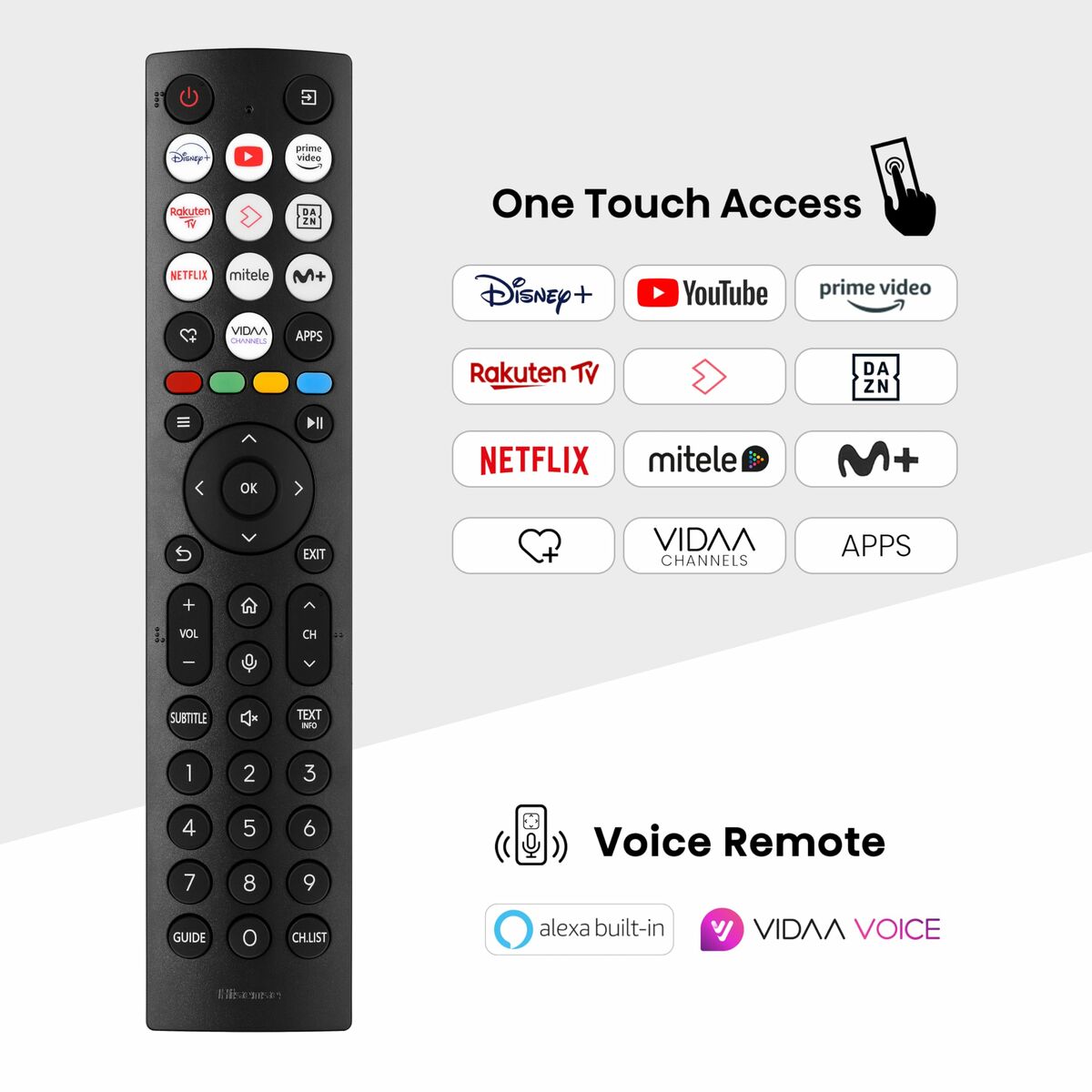 Picture of Smart TV Hisense 100E7NQ 100 100" 4K Ultra HD LED HDR QLED Black