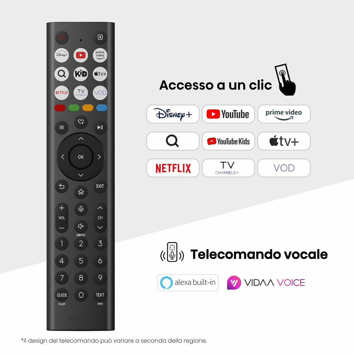 Afbeeldingen van Smart TV Hisense 65A6Q 65" 4K Ultra HD LED HDR D-LED