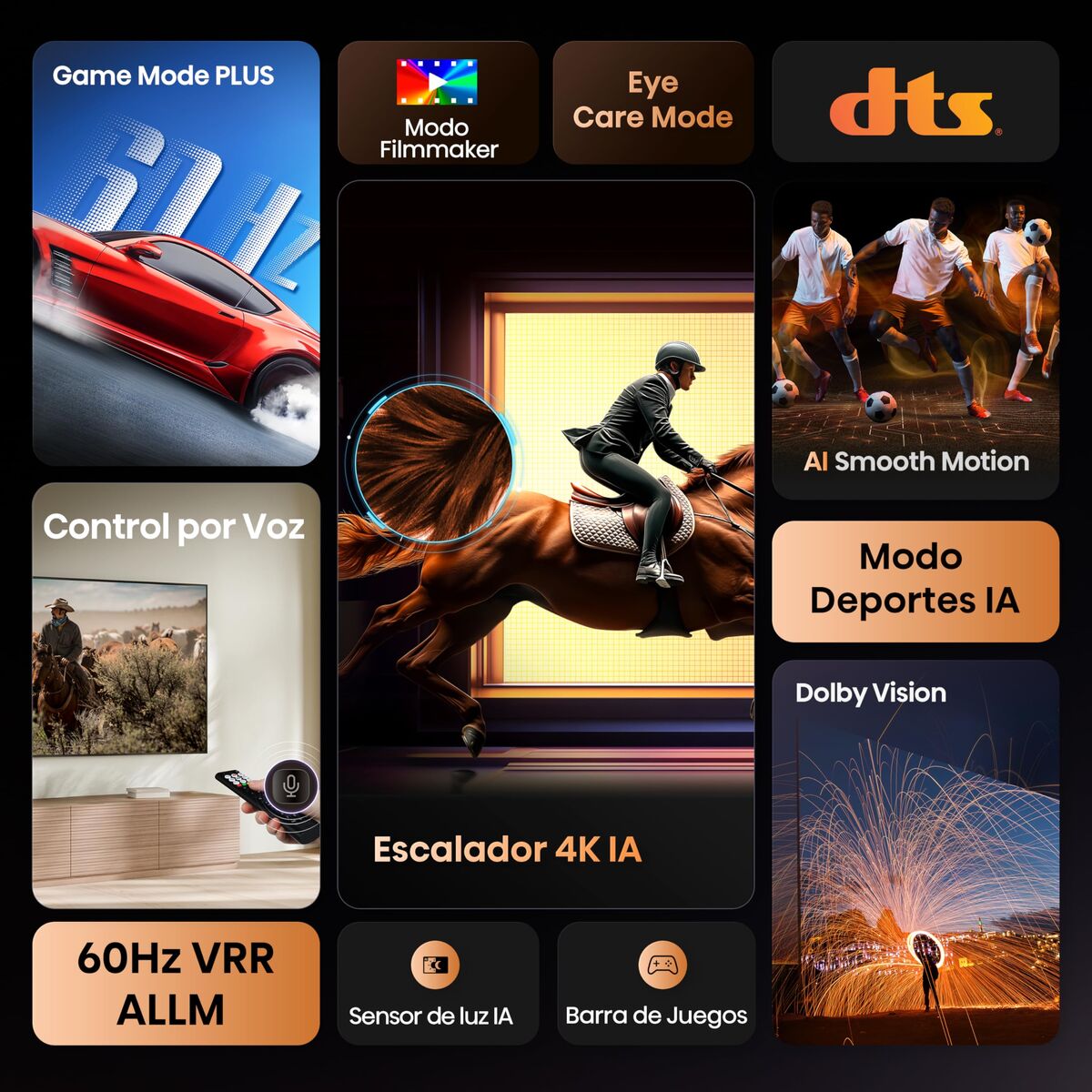 Picture of Smart TV Hisense 65E63QT 4K Ultra HD 65" LED