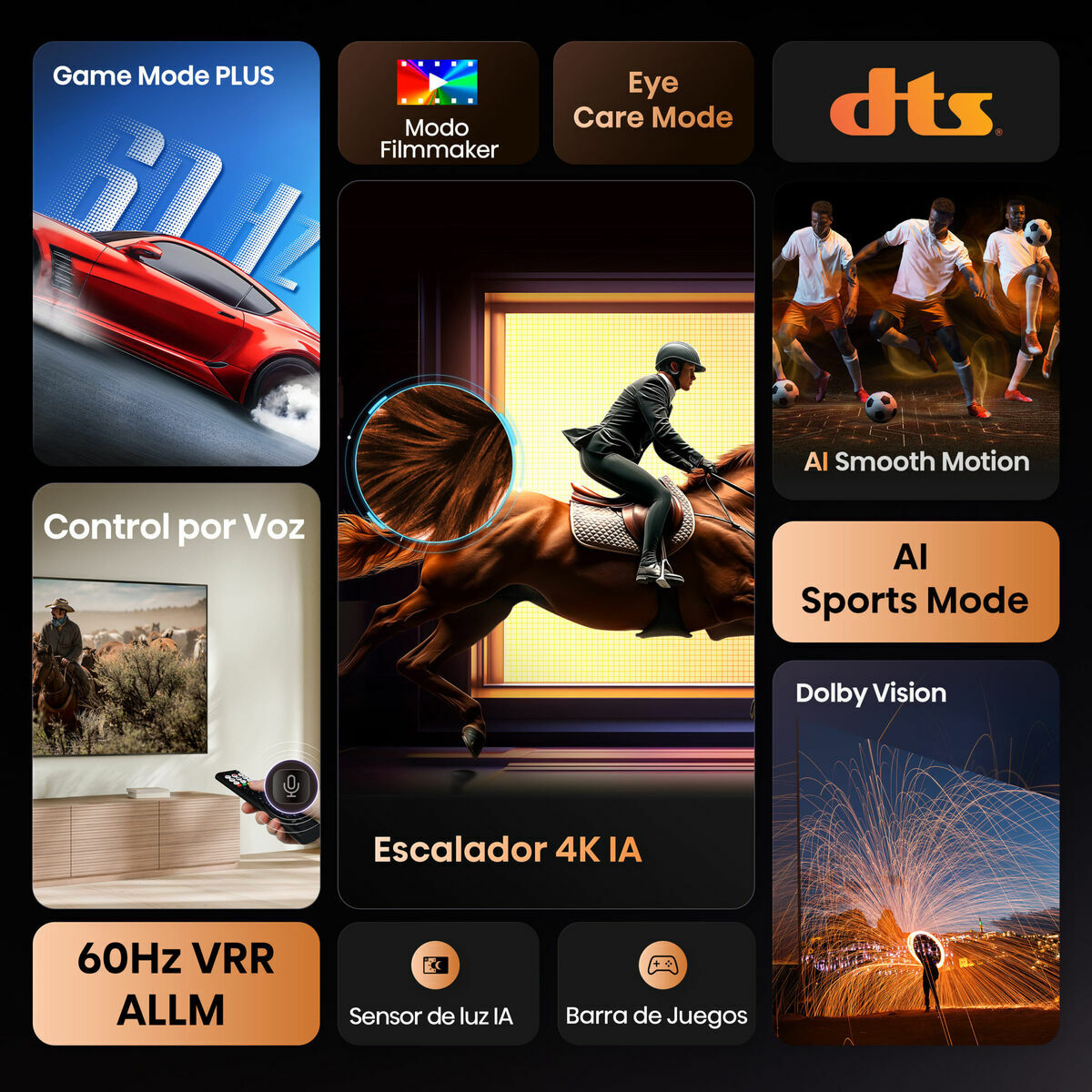 Picture of Smart TV Hisense 50A6Q 50" 4K Ultra HD LED HDR D-LED