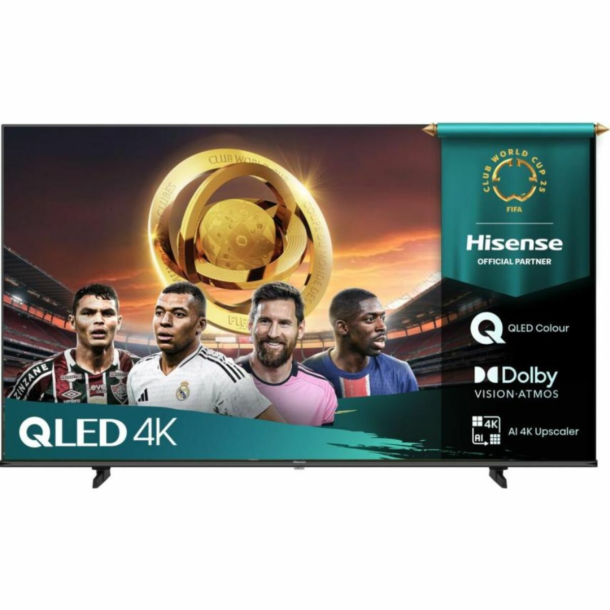 Afbeeldingen van Smart TV Hisense 43E77Q 43 43" 4K Ultra HD HDR QLED