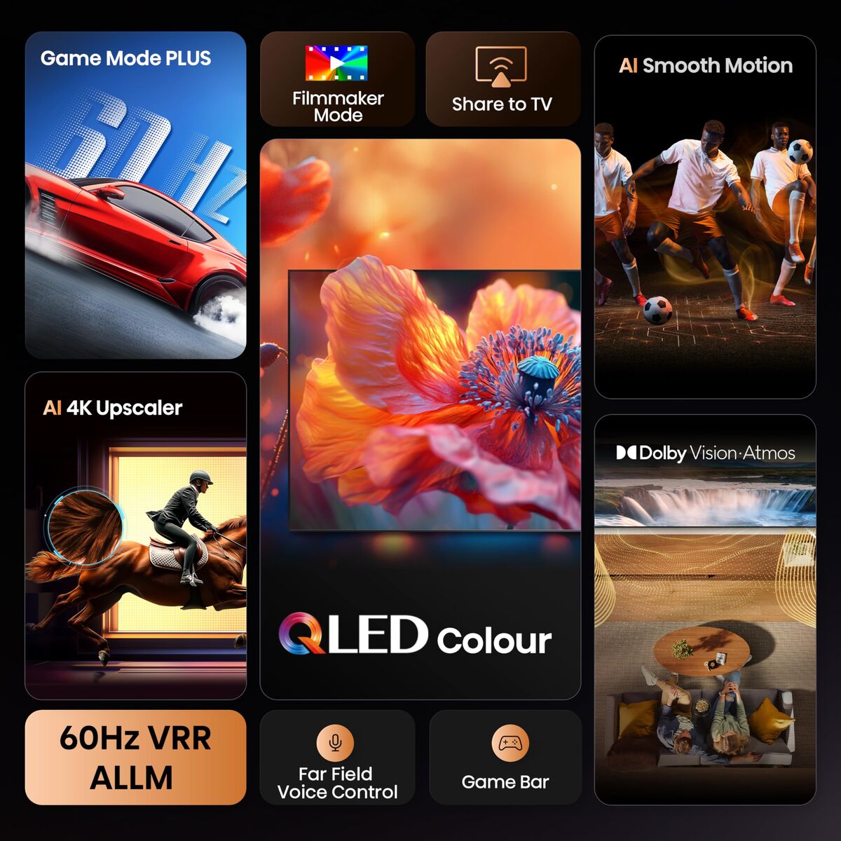 Picture of Smart TV Hisense 50E7Q 4K Ultra HD 50"