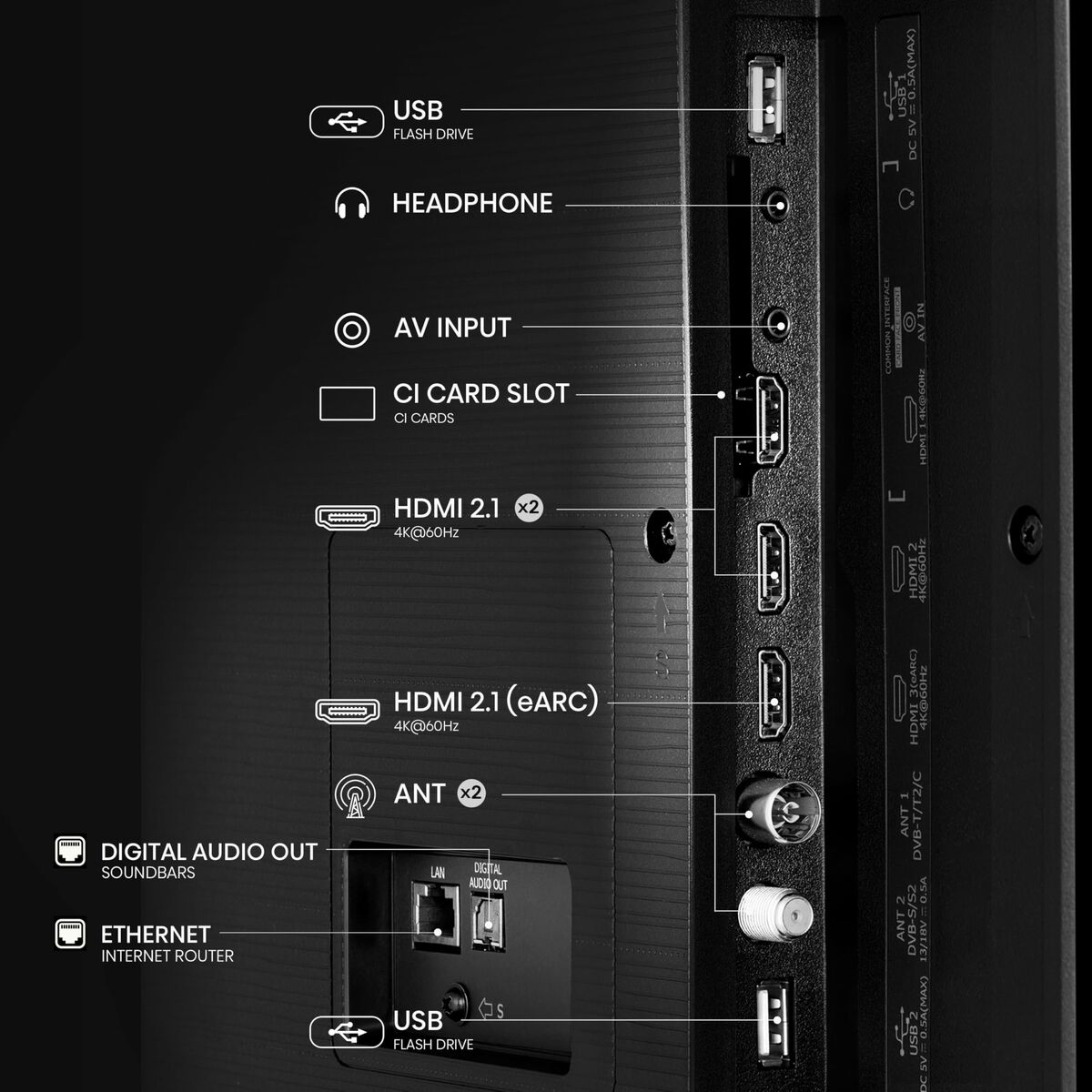 Picture of Smart TV Hisense 75E7Q 75 75" 4K Ultra HD LED HDR D-LED QLED