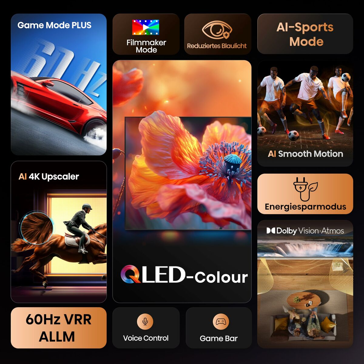 Picture of Smart TV Hisense 85E7Q 85 85" 4K Ultra HD LED HDR D-LED QLED