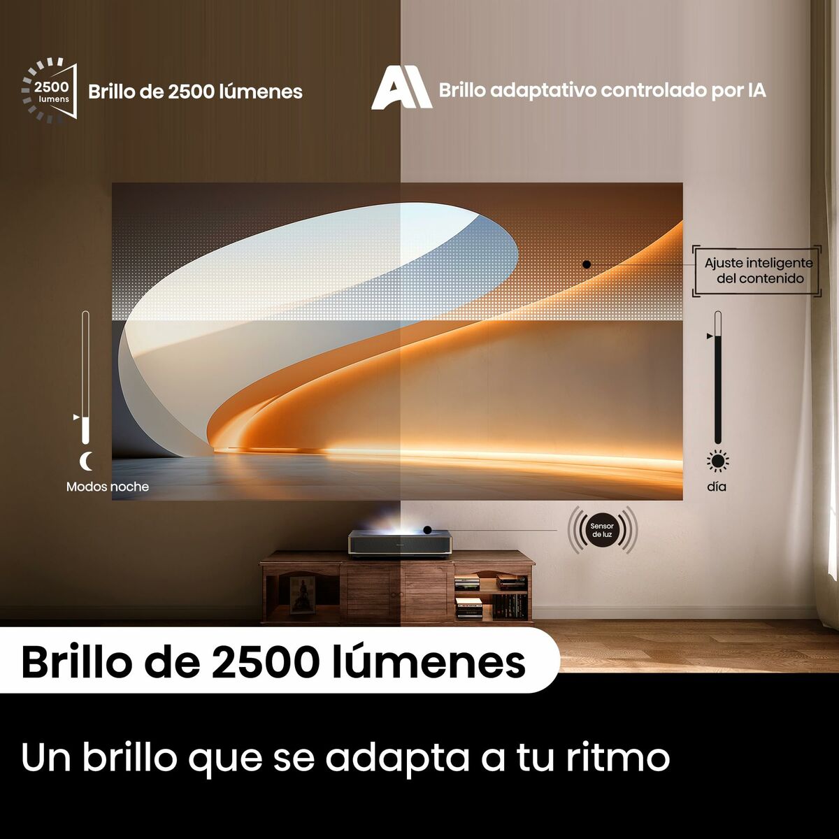 Projector Hisense PT1 4K Ultra HD 3840 x 2160 px