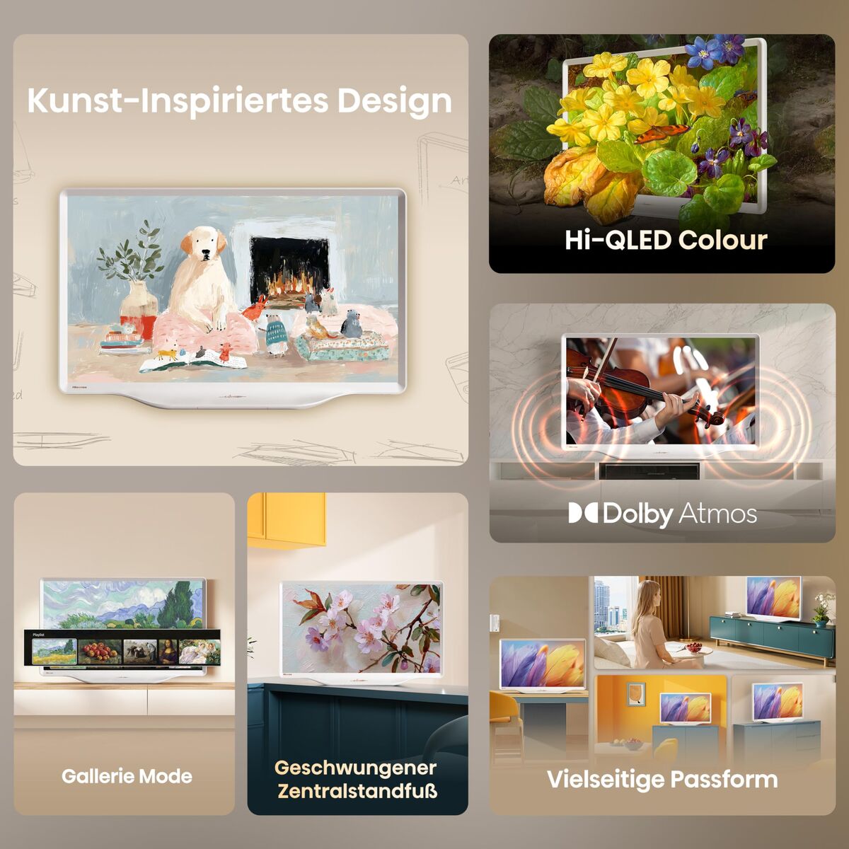 Image de Smart TV Hisense 32S5Q Full HD 32" HDR QLED