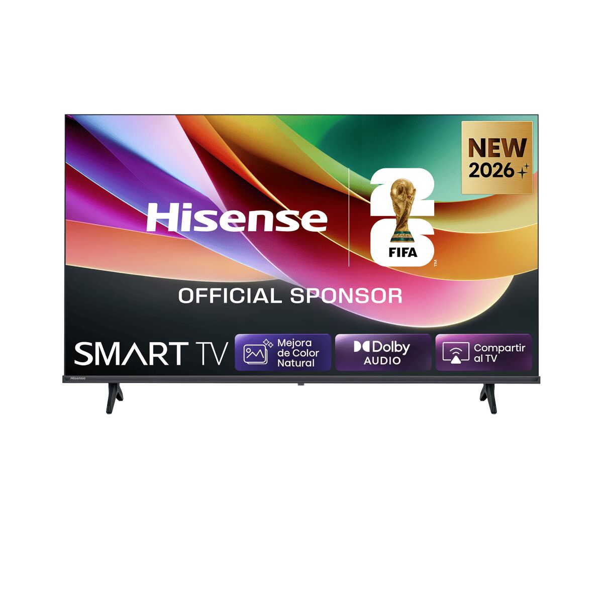 Picture of Smart TV Hisense 32A4S HD 32" DLED HDR 60 Hz D-LED HDR10 VA WiFi DTS HbbTV HbbTV 2.0.2 Hybrid Log-Gamma (HLG) HbbTV 2.0
