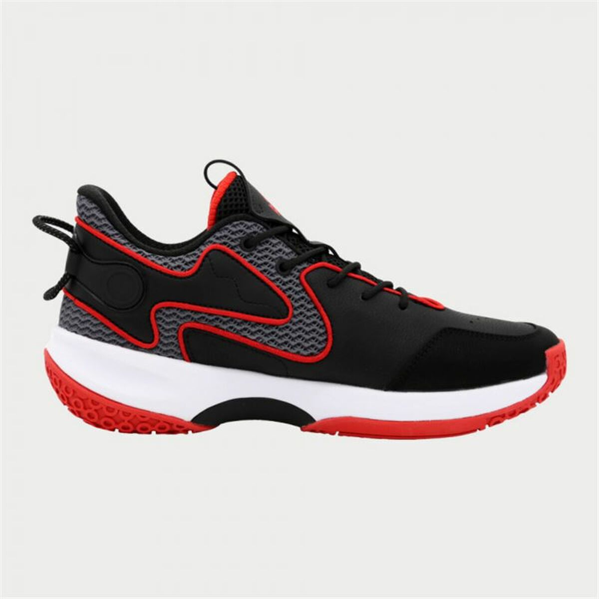 Image secondaire de Chaussures de Basket-Ball pour Adultes Peak Game 3 Noir Rouge
