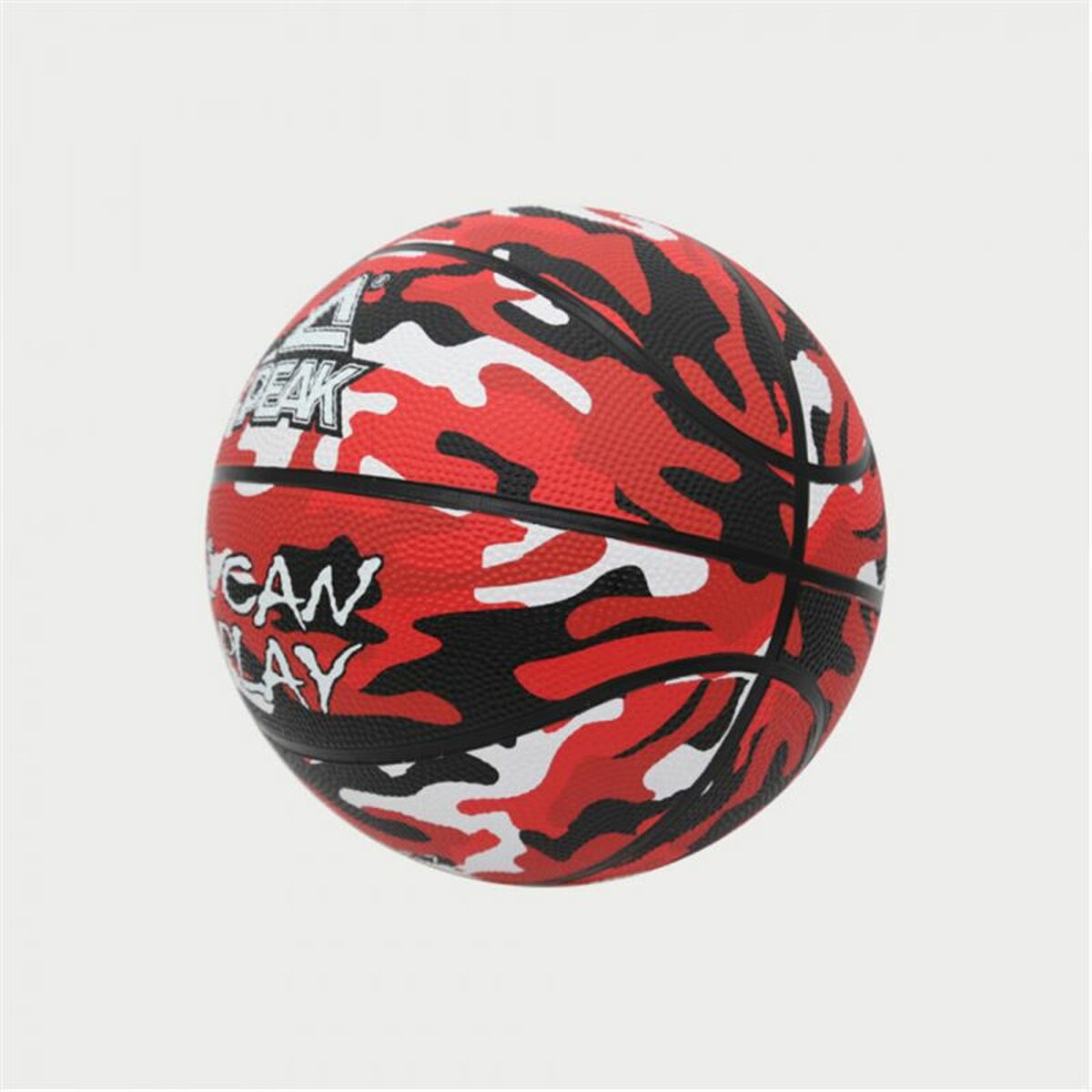 Basketball Ball Peak Peak Camo Ball Black (Size 5)