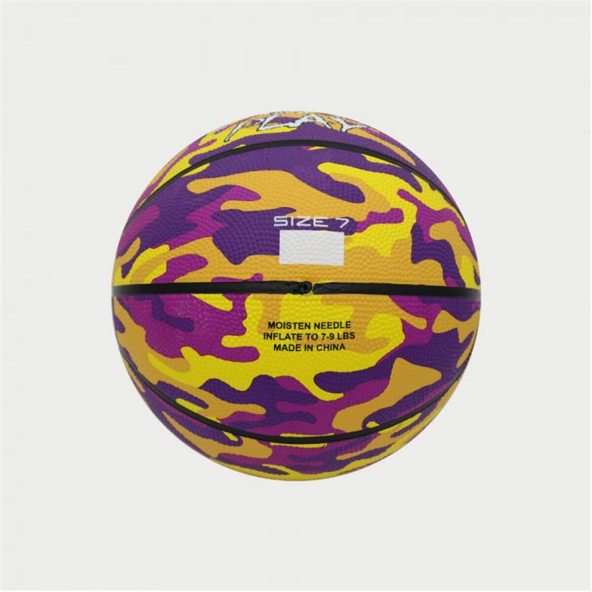 Image secondaire de Ballon de basket Peak Peak Camo Ball Jaune Violet (Taille 5)