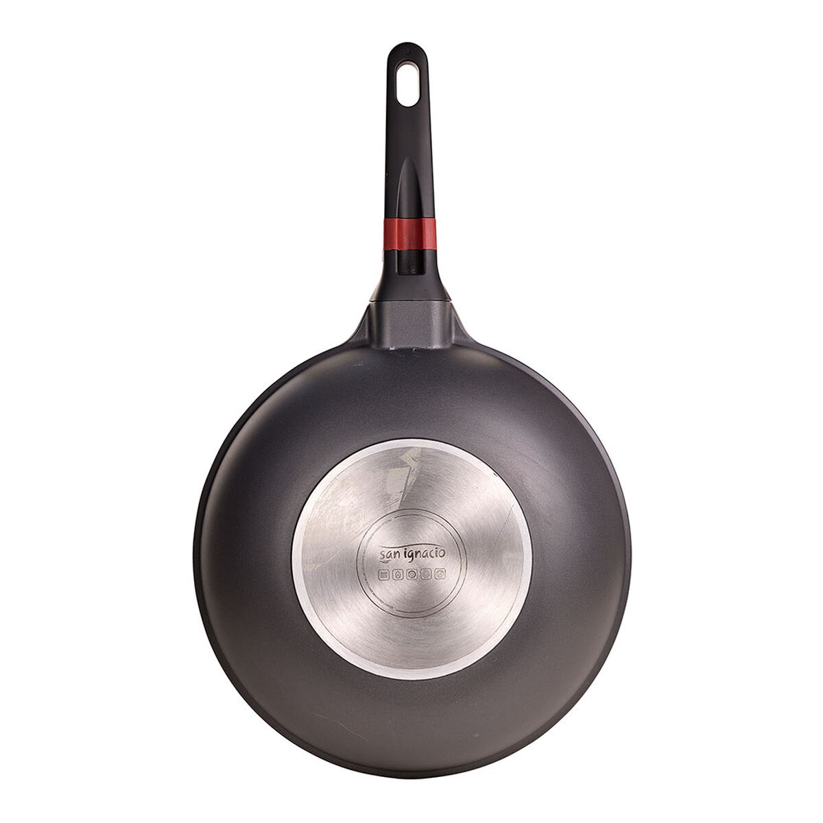 Wok Pan San Ignacio denia experto Cast aluminium Red Ø 28 cm, view 4