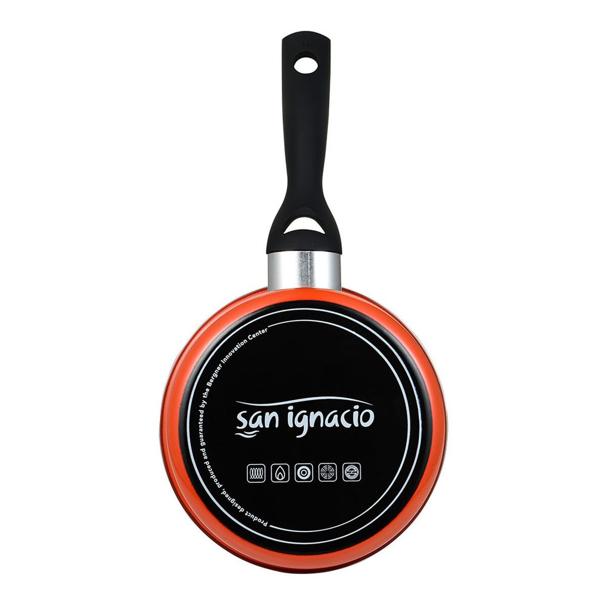 Saucepan San Ignacio valencia experto Carbon steel Orange Ø 16 cm, view 4