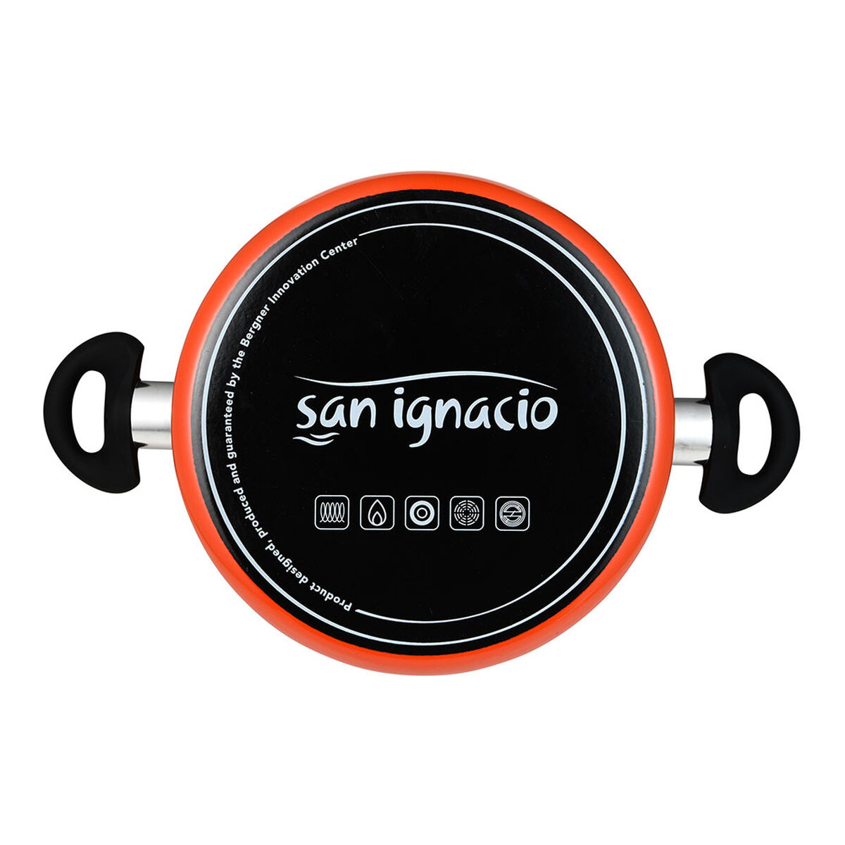 Casserole with lid San Ignacio valencia experto Orange Ø 24 cm, view 4
